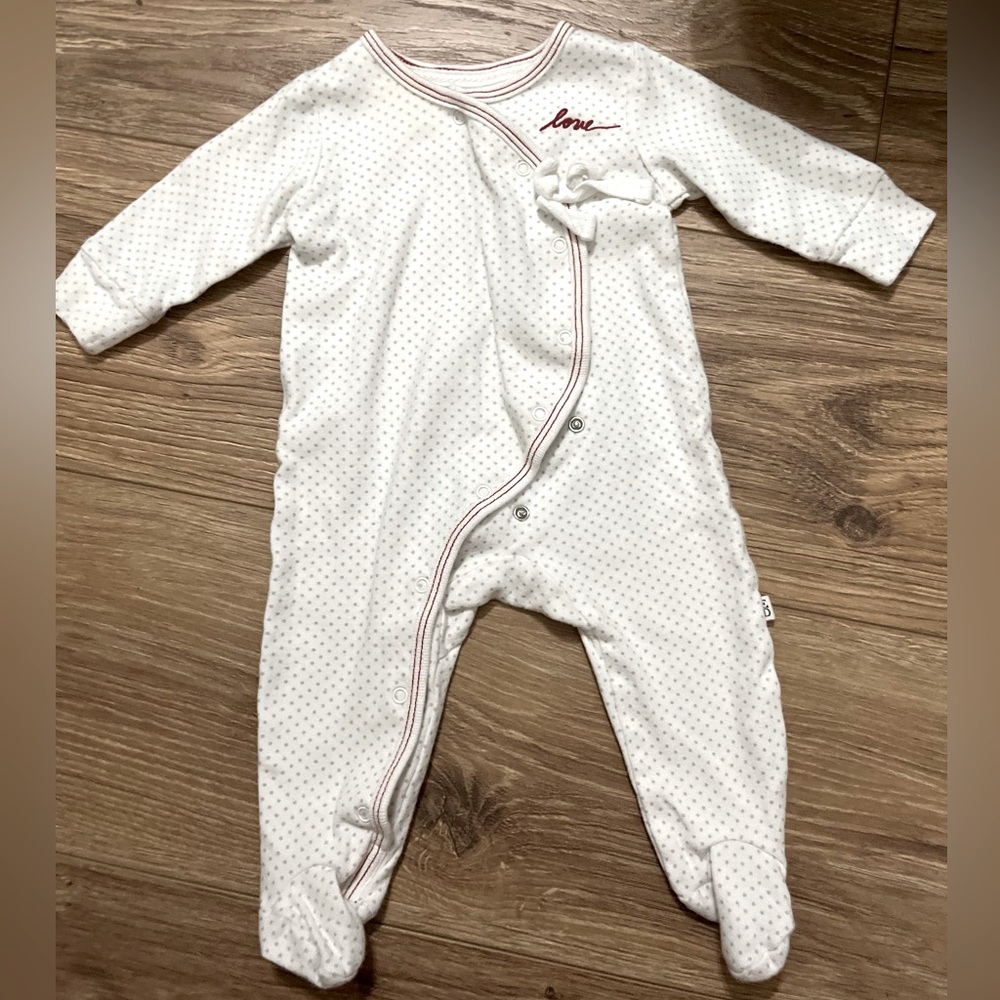 Ellen Degeneres Valentine 3 month footie